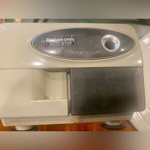 Panasonic Auto-Stop Pencil Sharpener - Gray